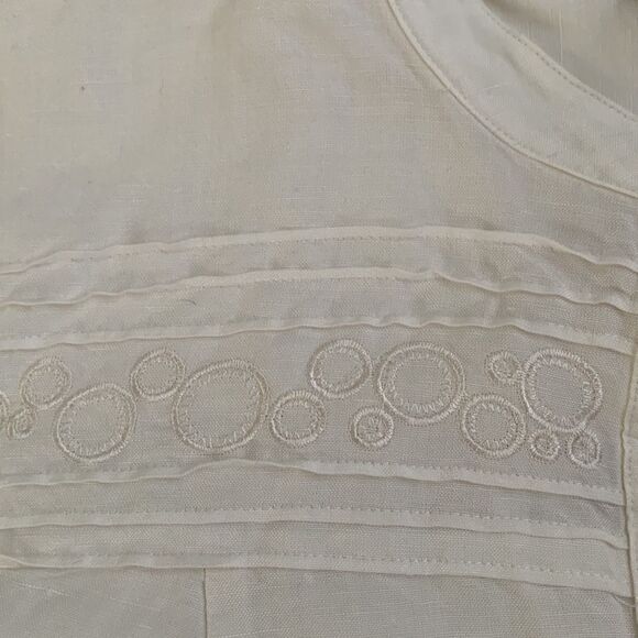 Emma James Linen Blend Blouse/ Skirt Set  Size 12 - Picture 9 of 16